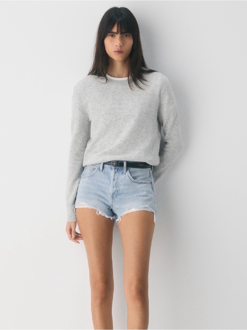 Denim Forum The '90s Vintage Cut-Off Denim Short